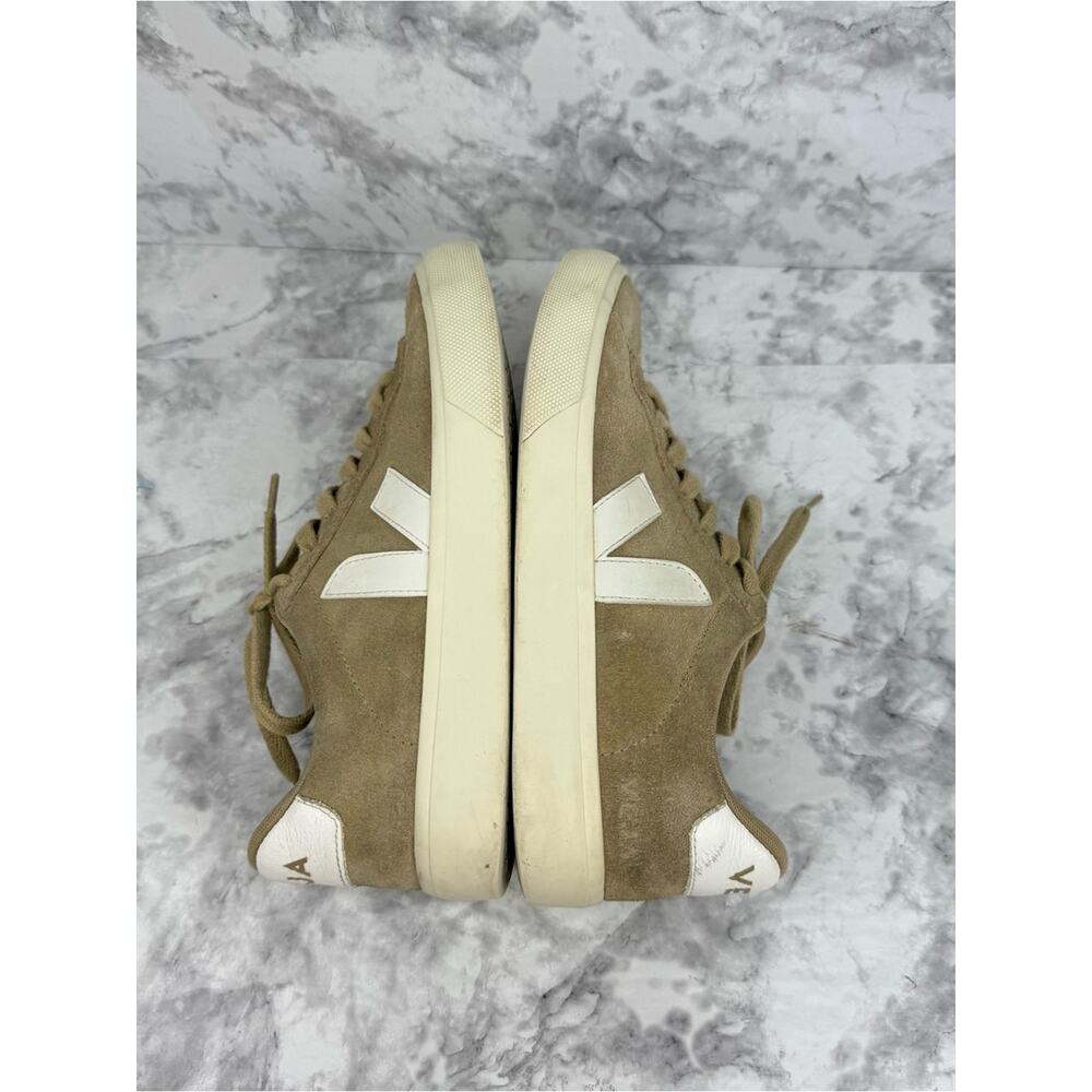 VEJA  Campo Suede Low-Top Sneakers Dune/White  Women’s Sz 8 - Picture 7 of 15